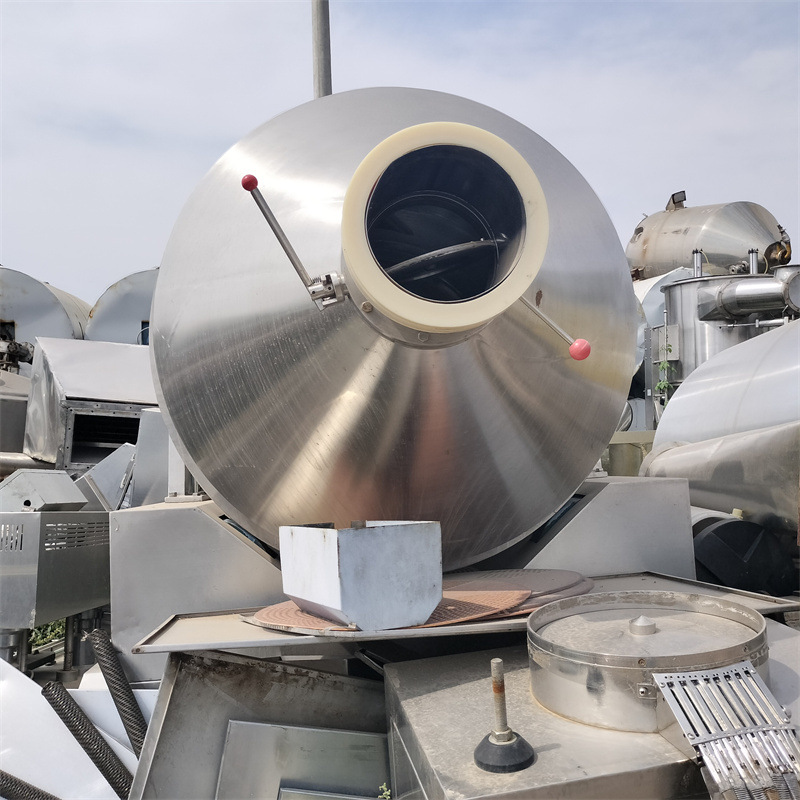 销售二手不锈钢二维混合机  颗粒搅拌混合设备 化工真空混合机