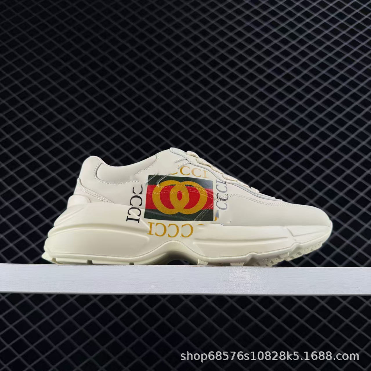 Putian Pure Original Gc Retro Dad Shoes Thick-Soled Heightening Couple Shoes Non-Slip Wear-Resistant Men's and Women's Versatile Sports Running Shoes