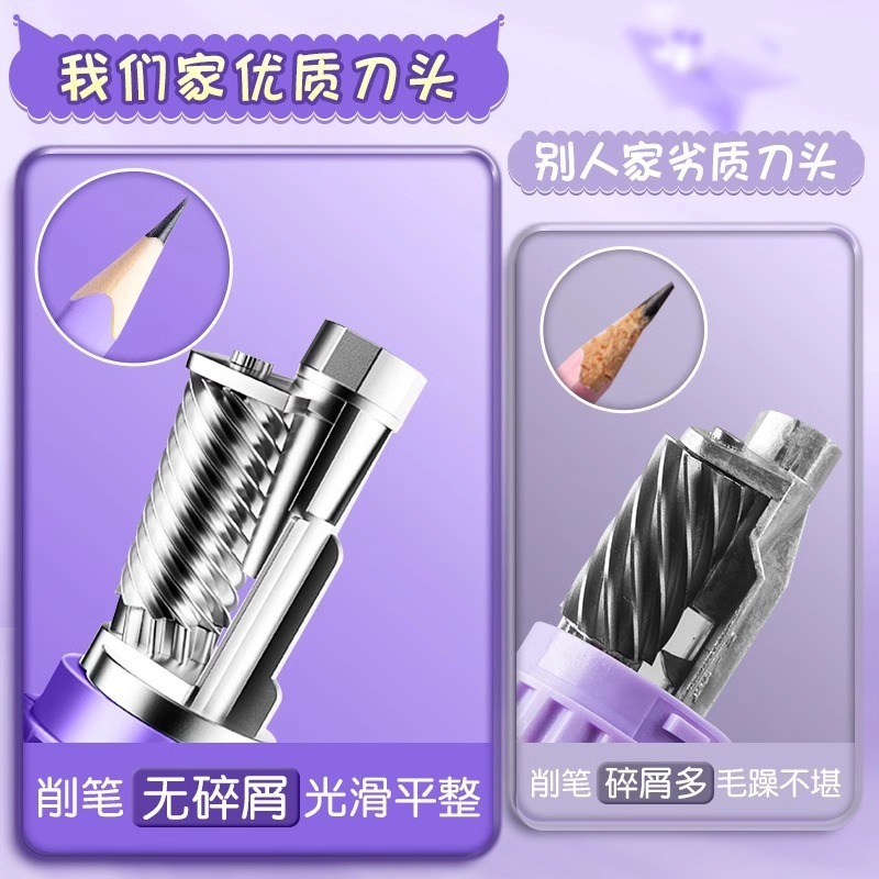 卡皮巴拉卷笔刀转笔刀小学生专用铅笔削笔器手摇式自动进铅削笔刀|undefined