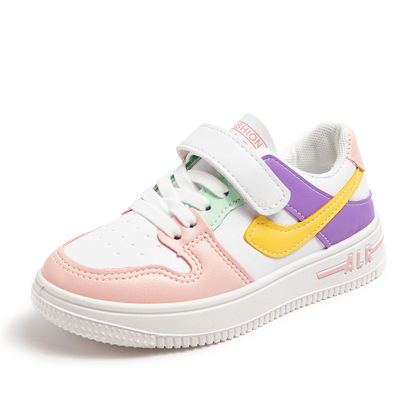 Nuevo 2024 baja-top primavera y otoño cómodo niños y niñas zapatos de tablero de moda casual estudiante zapatos zapatilla de Deporte Zapatos de los niños de moda