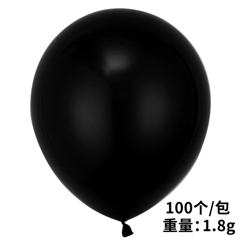 Bola de látex mate de 10 pulgadas 2,2G engrosada globo redondo de látex fiesta de cumpleaños centro comercial Globo de apertura