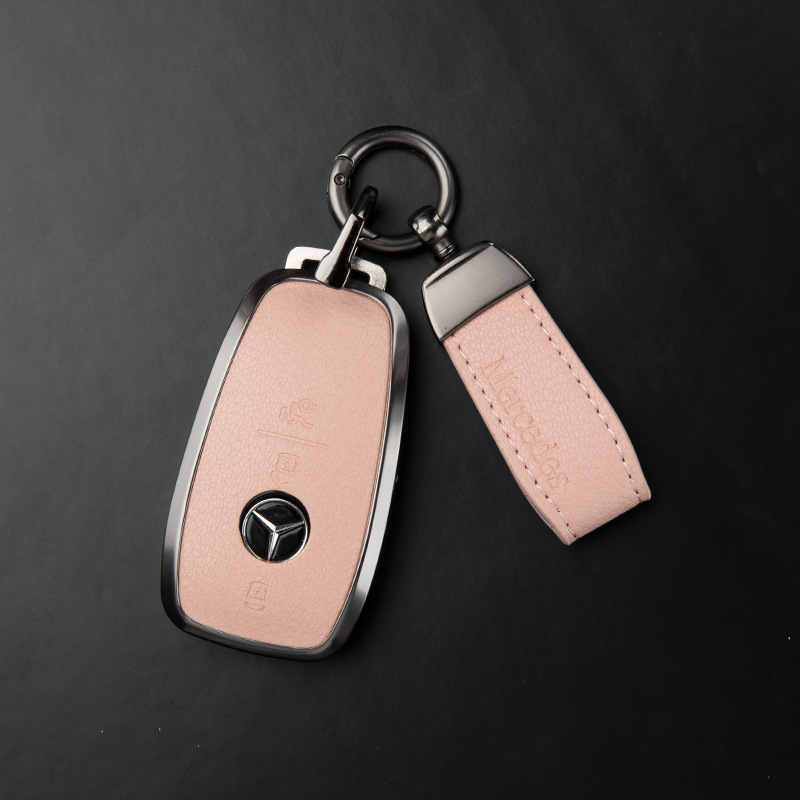 Suitable for Mercedes-Benz Maybach S480 Key Cover, G500 High-End Gls450 Car S400L Shell, S-Class 450L Leather Buckle