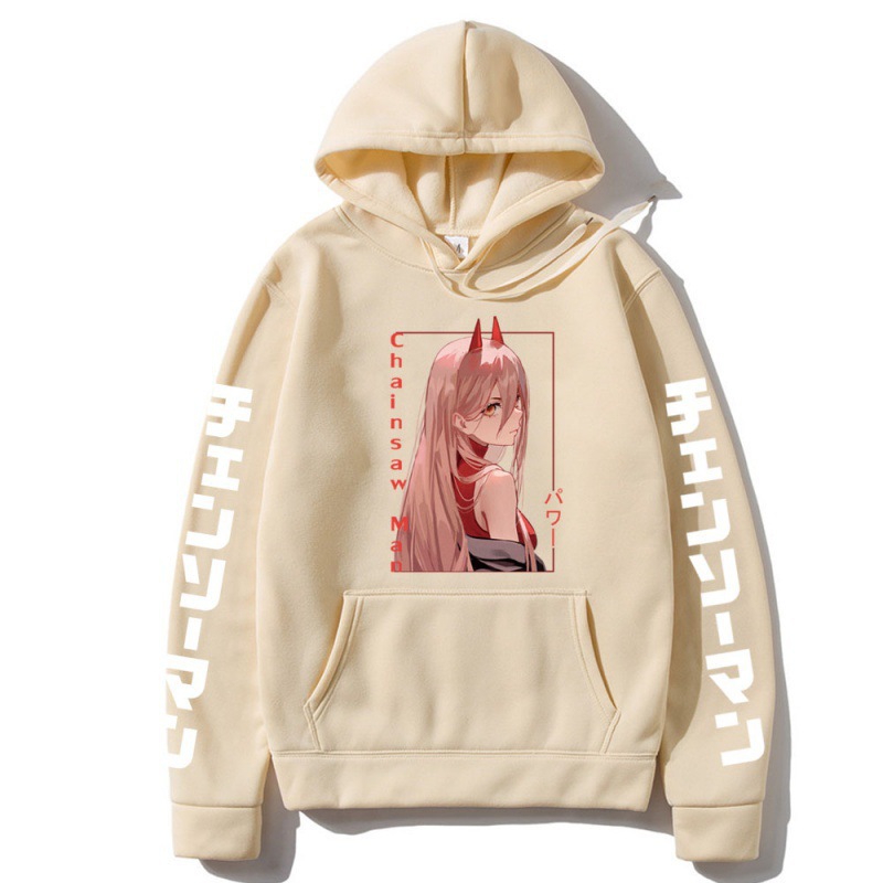 Chainsaw Man Chainsaw Man Pava perimeter hoodie impresa transfronteriza anime hoodie