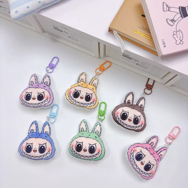 かわいい漫画プリントラブ布ぬいぐるみ diy 手作りヘアピンブローチアクセサリー子供の衣類アクセサリー|undefined