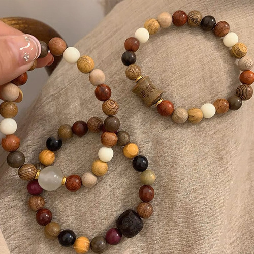Summer Colorful Ceramic Bead Flower Bracelet for Girls and Best Friends, Shoushan Stone Bamboo Joint Star Splicing Bracelet Accessory