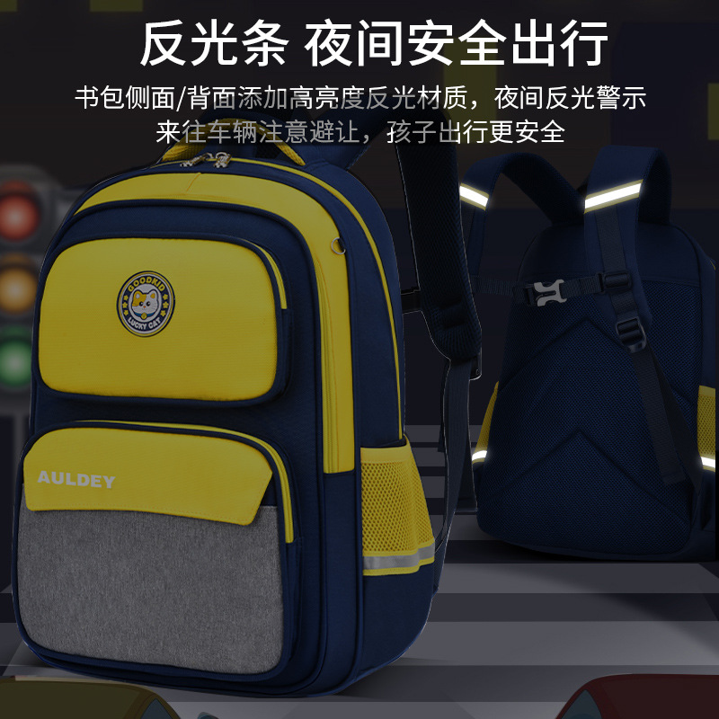 2025年新モデル 小学生1～6年生用ランドセル 3～6年生向け子供用リュックサック かっこいい漫画柄