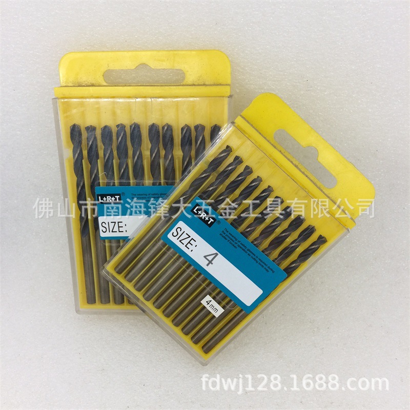 L+R+T 不锈钢钻头直柄麻花钻头 不锈钢钻觜单头双头不锈钢钻头