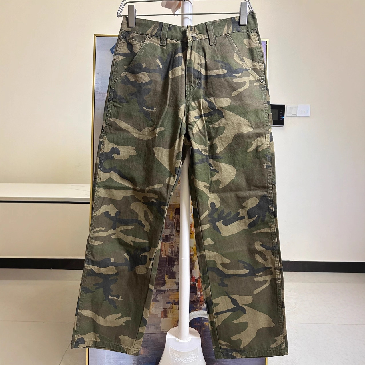 High Version Carhartt Camouflage Carhartt Lumberjack Japanese Style Workwear Style Jeans Versatile Casual Sports Men