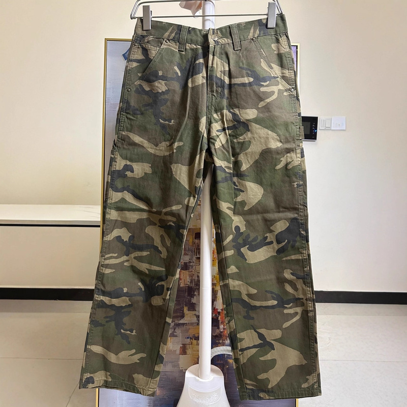 High Version Carhartt Camouflage Carhartt Lumberjack Japanese Style Workwear Style Jeans Versatile Casual Sports Men