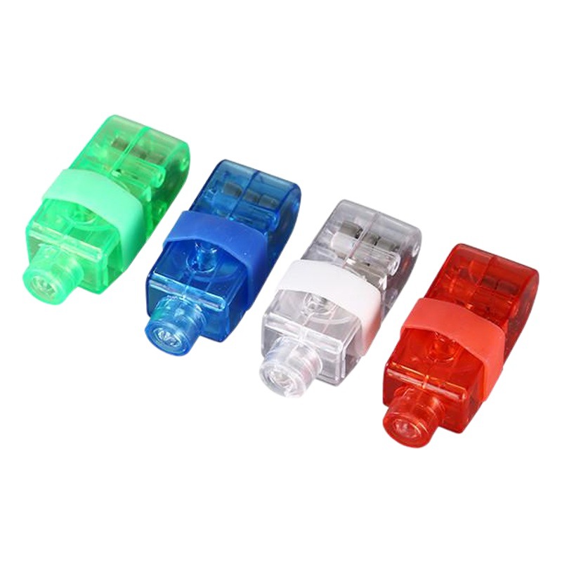 LED fluorescente dedo luz luminosa anillo luz juguete bar discoteca concierto alegría flash flor luz de la mano