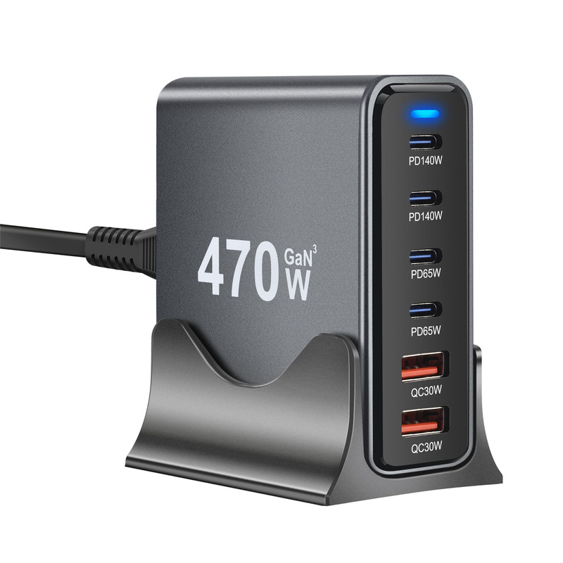 470W窒化ガリウムPD充電器 435W多機能デスクトップアダプター 140WハイパワーPD3.1充電器|undefined