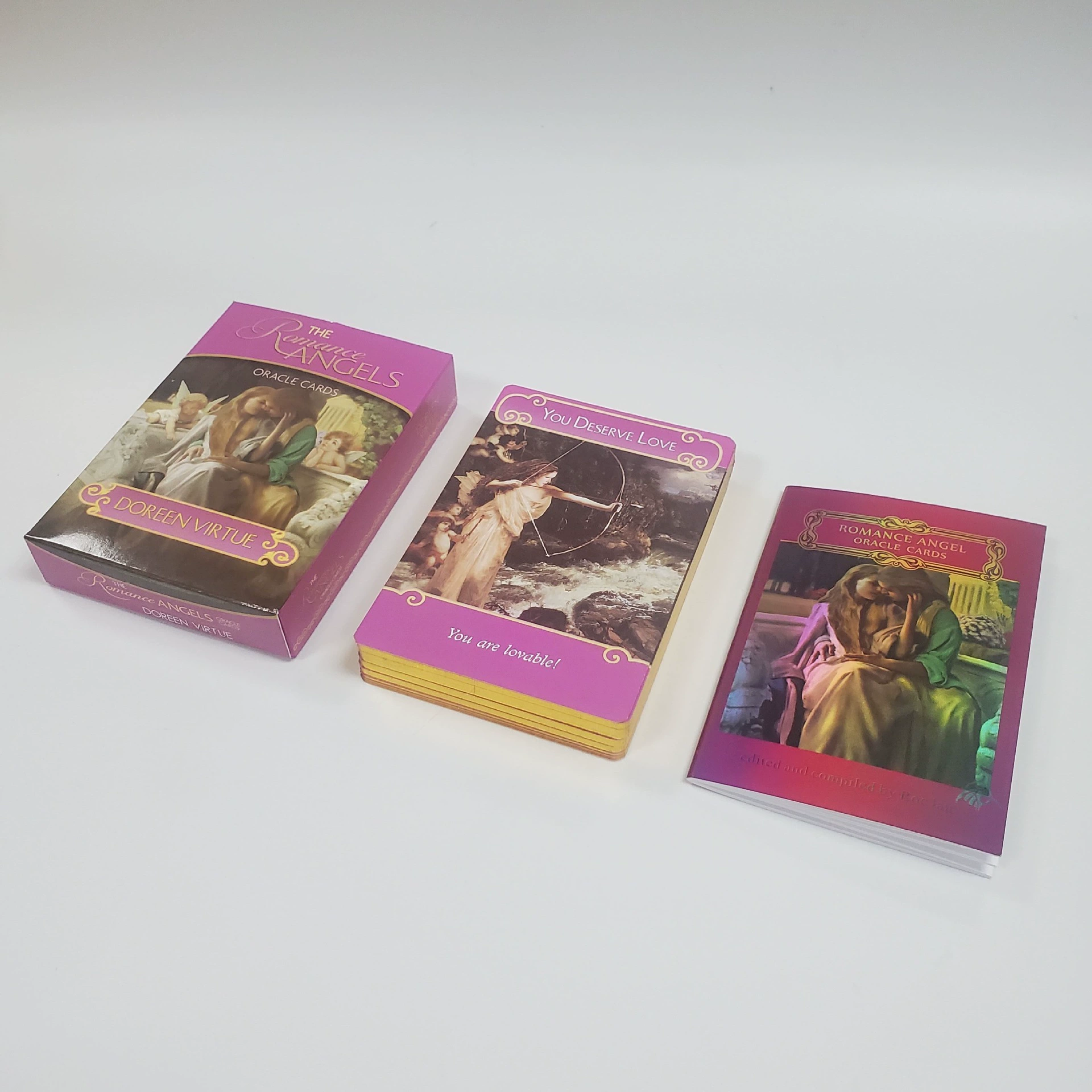 Дека Tarot 2022 12*7 большого размера с инструкцией на бумаге