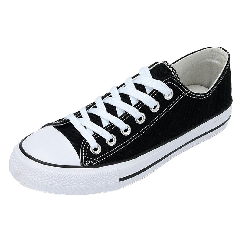 Classic Canvas Shoes Women's Men's Shoes High Top Couple Spring Korean Style Factory Wholesale Large Size Carved Harajuku