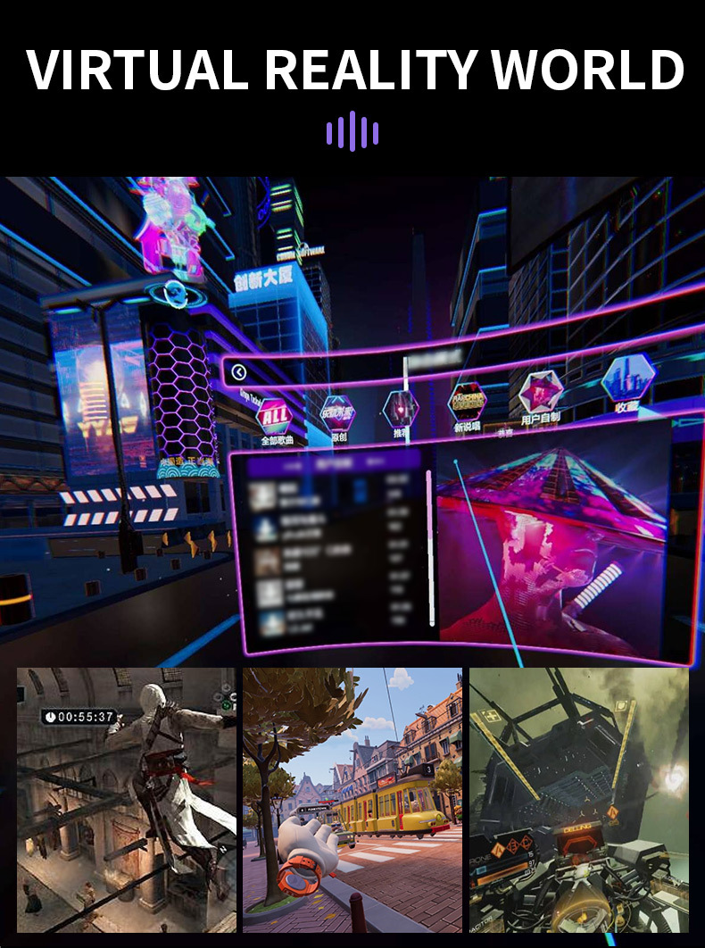Cross-border G13 head-mounted helmet virtual reality Thousand Illusion Magic Mirror vr glasses Mobile 3d glasses vr in stock Specification drawing