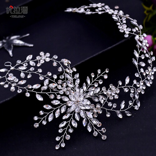 Youlapan European and American bridal headwear luxury rhinestone style hair accessories handmade wedding accessories headband headband HP242