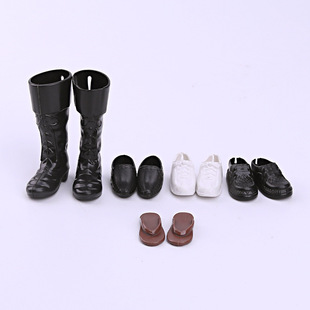 11-inch 6-point doll boyfriend Ken shoes boots sandals Prince Ken multi-style soldier boy 30cm toy