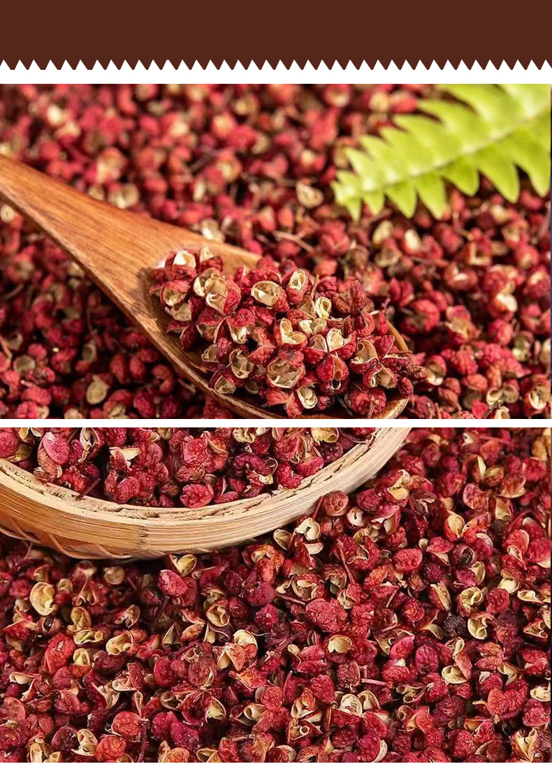 Sichuan Dahongpao Sichuan Pepper Powder Hua Jiao Zanthoxylum bungeanum Ground Culinary Spice 500g quality and texture