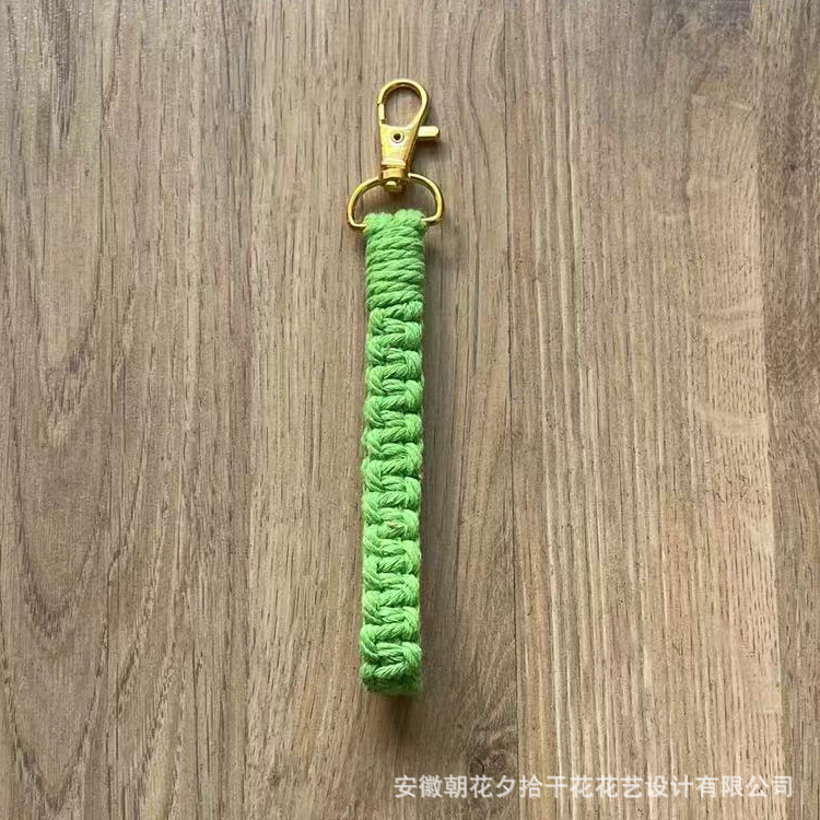 Llavero tejido a mano Nórdico tejido colgante bolsa colgante coche llavero lana llavero Navidad