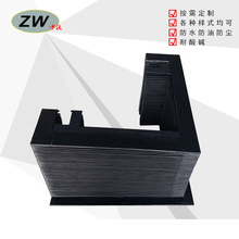 机床防尘罩伸缩式直线导轨雕刻机护罩激光切防火耐高温风琴防护罩