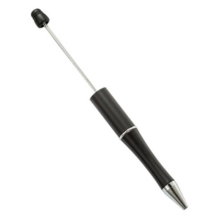 Beaded Pen Spot Wholesale Creative diy Plastic Beaded Pen Ballpoint Pen Printable Plastic Beaded Ballpoint Pen