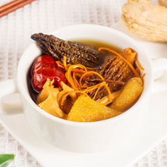 Wholesale Seven-Color Eight-Jewel Mushroom Soup Package, Dried Mushroom Soup Base, Food Edible Mushroom, Nanjing Tongren Tang, Green Gold Homeland