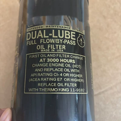 Oil filter Large Refrigeration Units, Lf9030