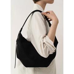 出口韓國小眾設計師款尼龍包防水直播單肩包輕便通勤腋下包女