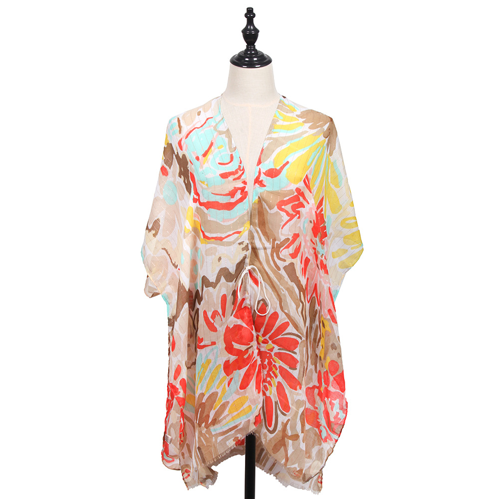 해바라기 비치웨어-카키