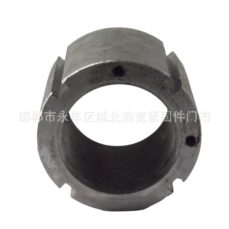 梯形扣螺母 T型牙圆柱螺母 加高加厚圆柱梯形扣螺帽 梯形扣圆螺母