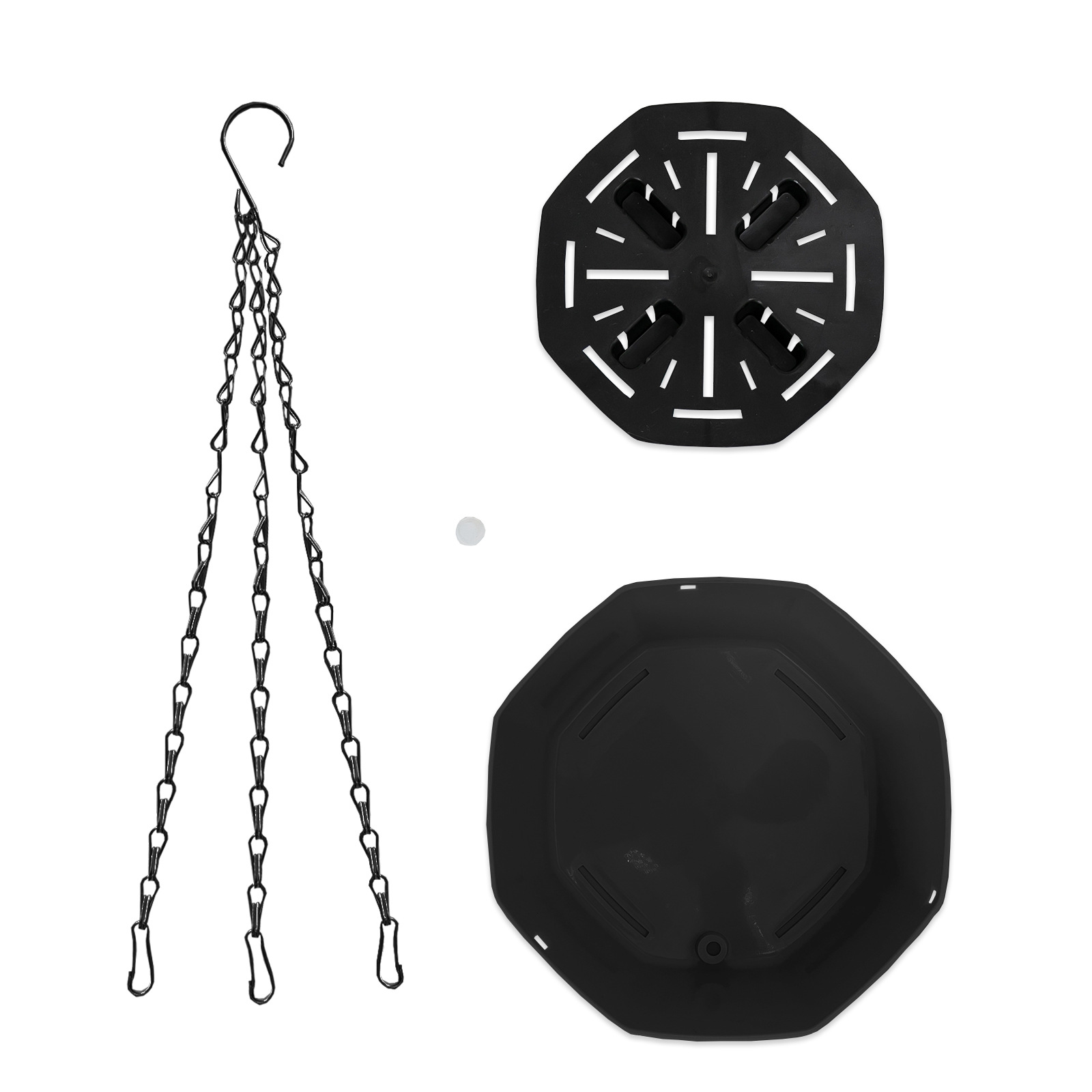 Maceta Colgante de Estilo Nórdico, Plástico Resistente, para Decoración de Hogar