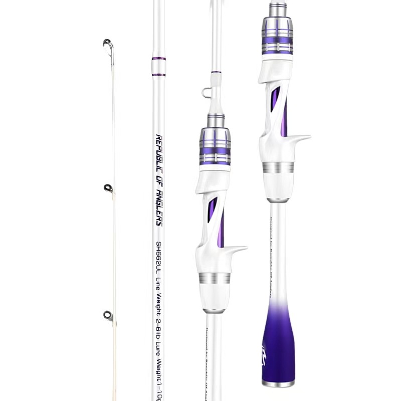 Polo de Luya, polo de la boca del caballo, super suave, raya blanca del ajuste rápido de la UL, objeto micro, camino, Comercio Exterior del Polo de pesca, venta al por mayor de la fábrica