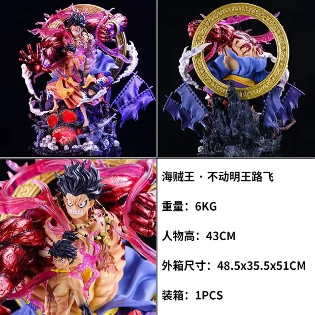 One Piece GK и король страны не сдвинется король Лuffy, статуя Лuffy Everbright качающийся ящик