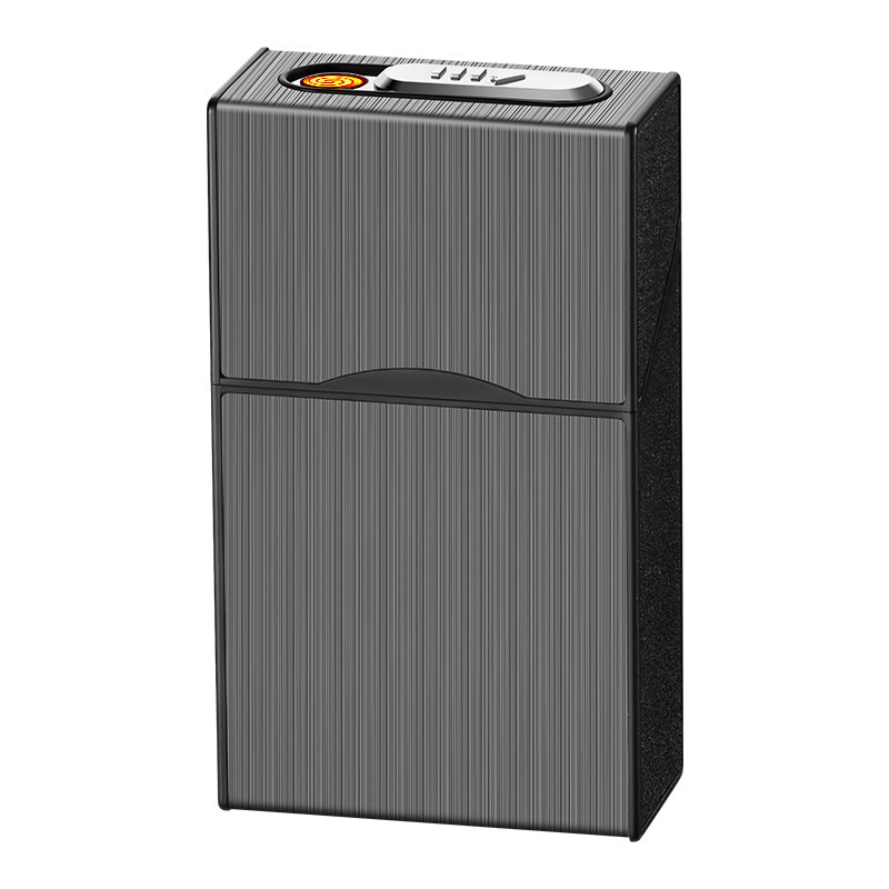 新しい A6 天道は勤勉に報酬を支払う、100 の姓を充電するタバコボックス、20 個のレギュラータバコボックス、タバコライター、一体型 USB|undefined
