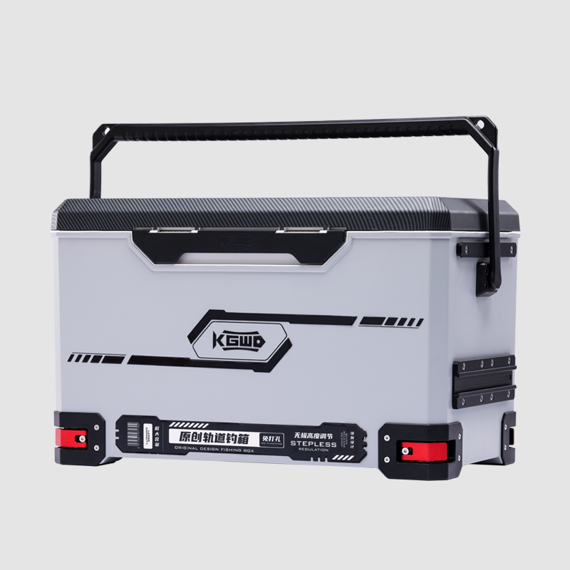 Track fishing box-gray