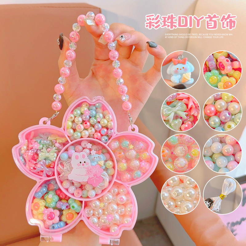 Joyero de bricolaje rosa Linghua 1 pieza