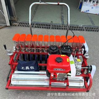 蔬菜药材播种机 大小型号多行手推式精播机