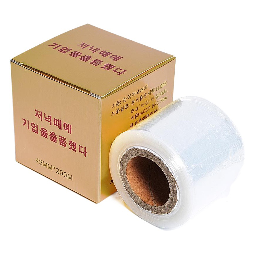 Factory wholesale 200 m tattoo tools cling film disposable 42mm beauty auxiliary tattoo lip film