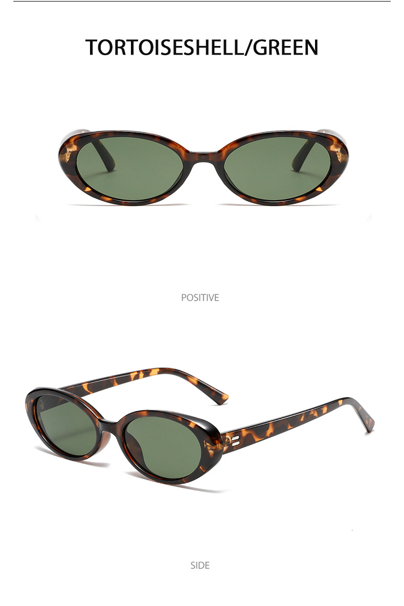Sunglasses Classification Vacation Solid Color PC UV400 Protection Cat Eye Full Frame Women's Sunglasses