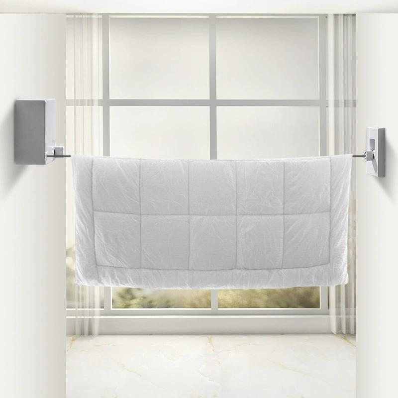 Invisible drying rack, telescopic steel wire indoor