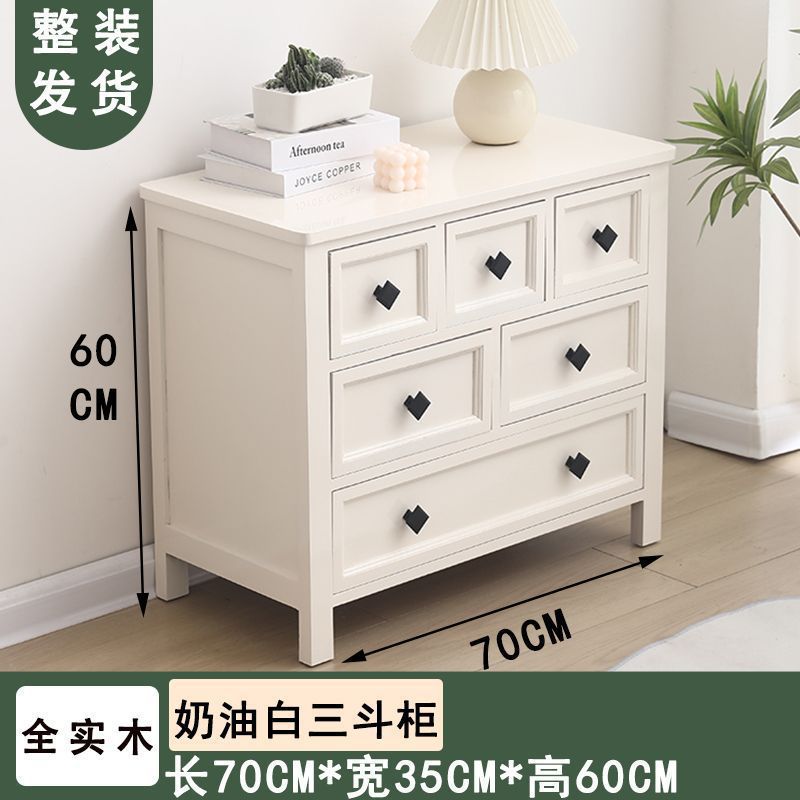 armario de madera maciza armario de almacenamiento dormitorio casero armario de almacenamiento multicapa sala de estar contra la pared armario de cinco armarios modernos simple cajón