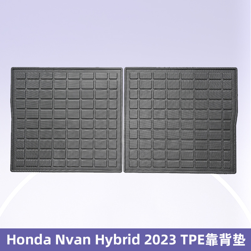Aplicable a Honda Nvan Hybrid 2023 3D para todo el tiempo TPE Foot Pad Cojín del maletero