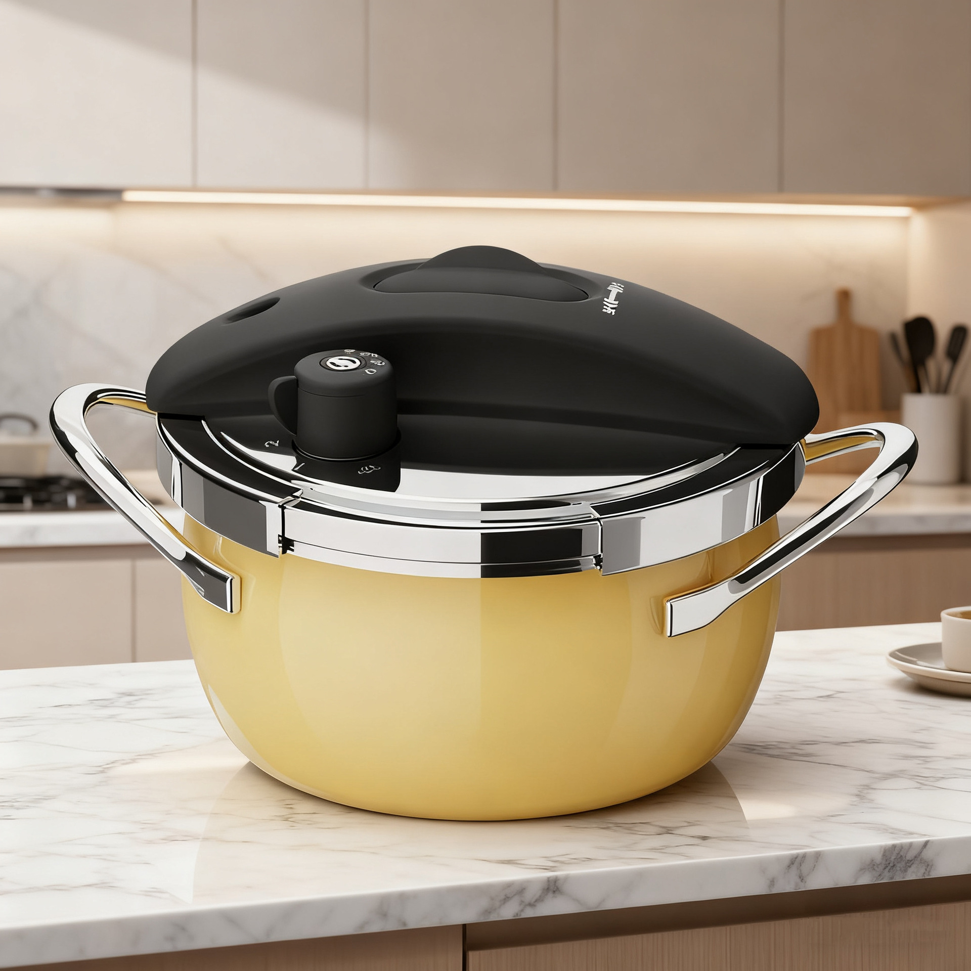 Mini autoclave para 1 - 2 personas cocina a presión de acero inoxidable 304 gas de horno electromagnético a prueba de explosiones