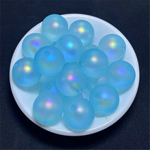 16MM亚克力橡皮漆串珠DIY饰品串珠笔车挂包包等材料配件