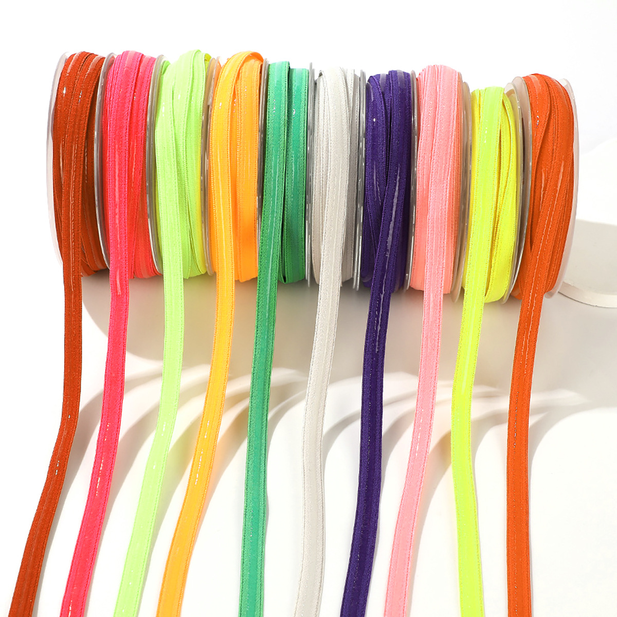 456 color 8 - 12mm ropa interior de color envuelta pecho silicona antideslizante banda elástica elástica mangas de hielo antideslizante