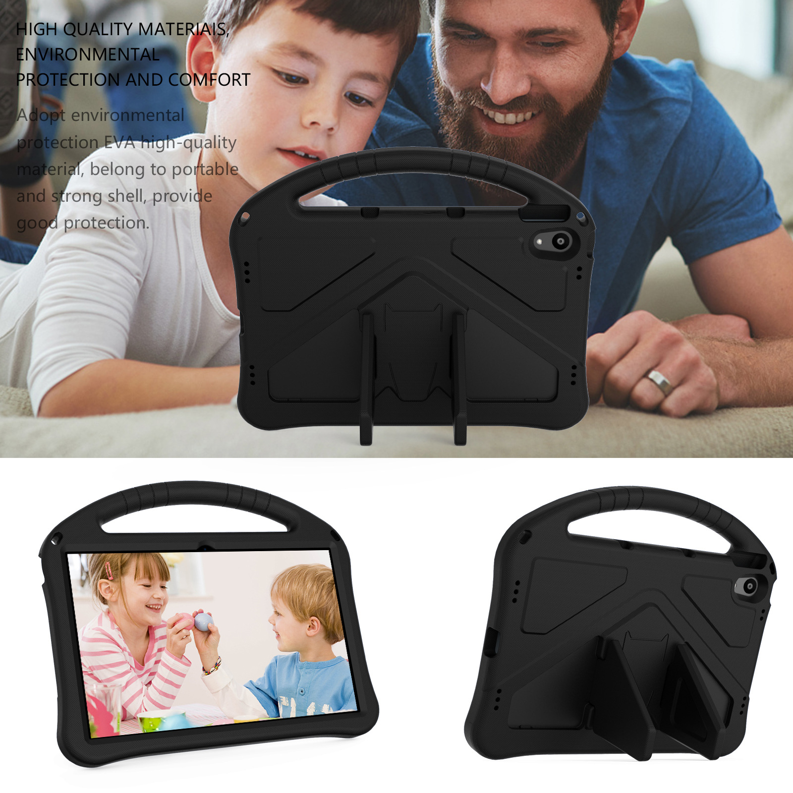For Motorola tablet g70 protective case TCL tab 8 inch anti-fall case MOTO portable Holder children's case
