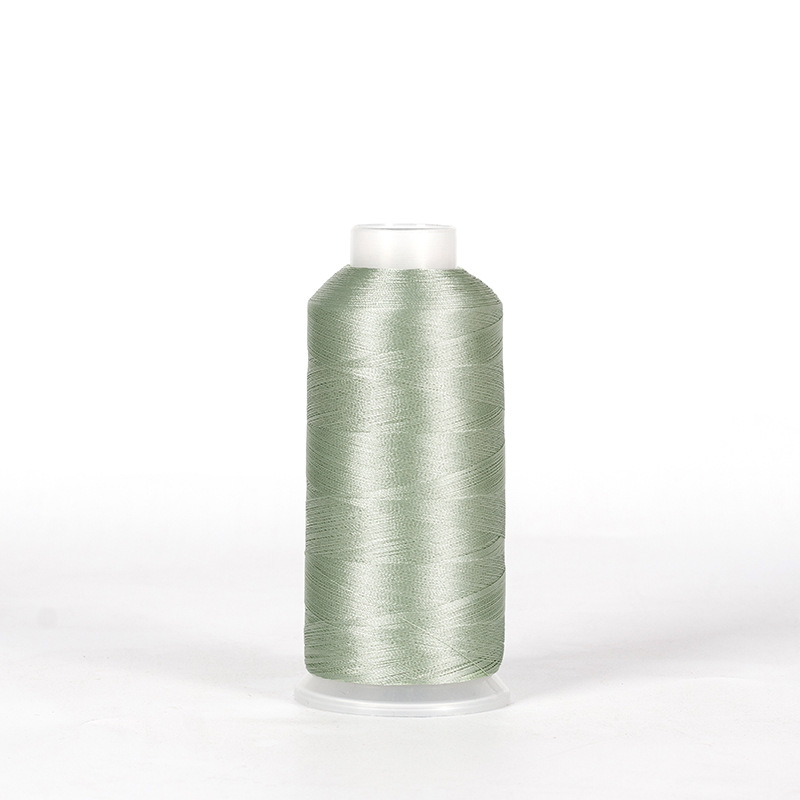 아이스 실크 술 라인의 연두색 2 가닥