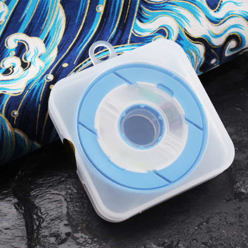 Aohu's new anti-explosion main line group fish line finished main line anti-explosion double-core scale lead PE reinforced silicone coil