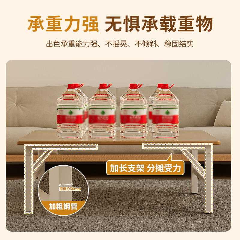 Mesa pequeña, sofá, varios hogares, sala de estar, mesa de té, casa de alquiler, mesa cuadrada plegable, mesa de té simple