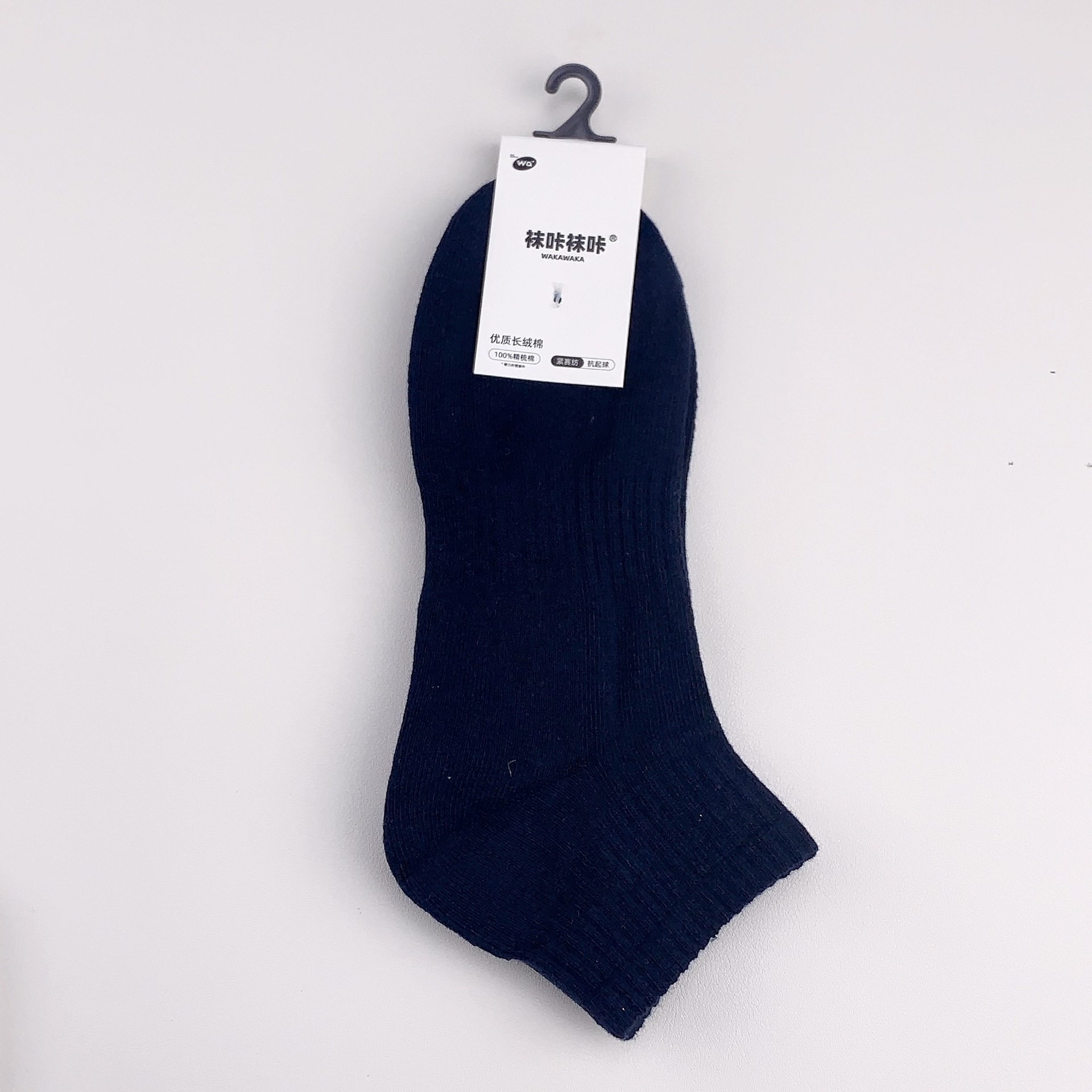 90 ° 直角の靴下の女性の夏の薄いタイプのソックスのストライプは低いです。