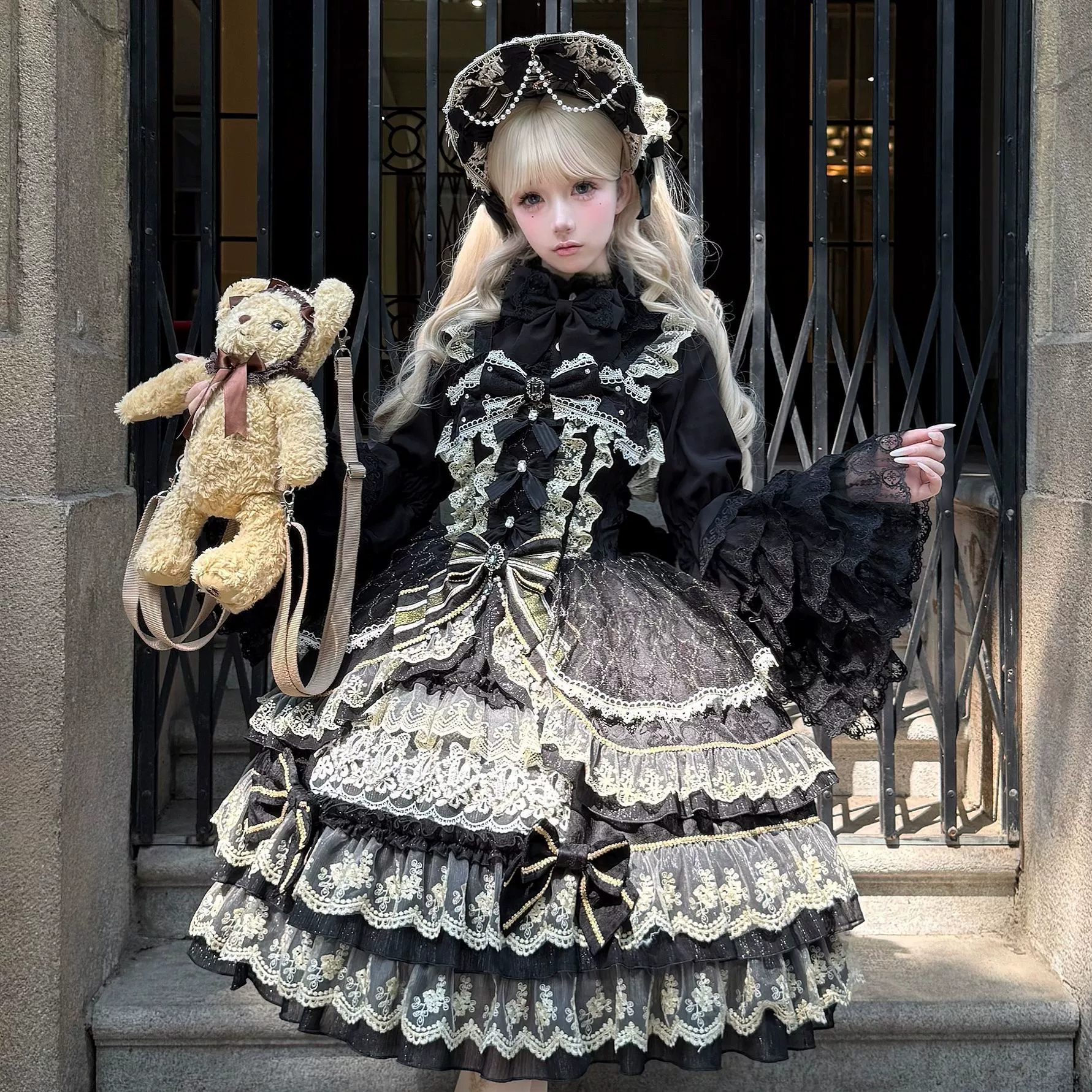 Оригинальный дизайн летнее платье, юбка, стиль Lolita, Lolita Jsk